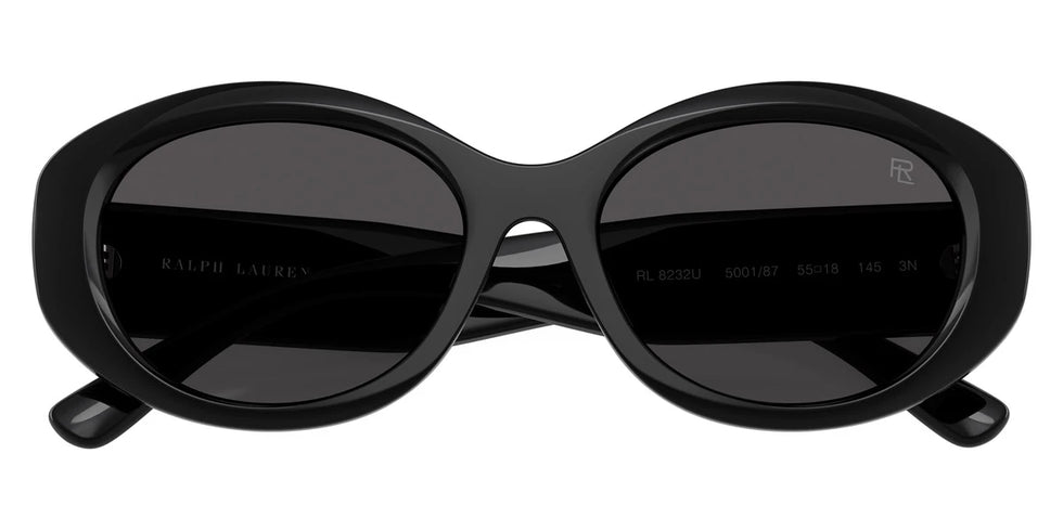RALPH LAUREN RL8232U 500187 55 - Black / Gray