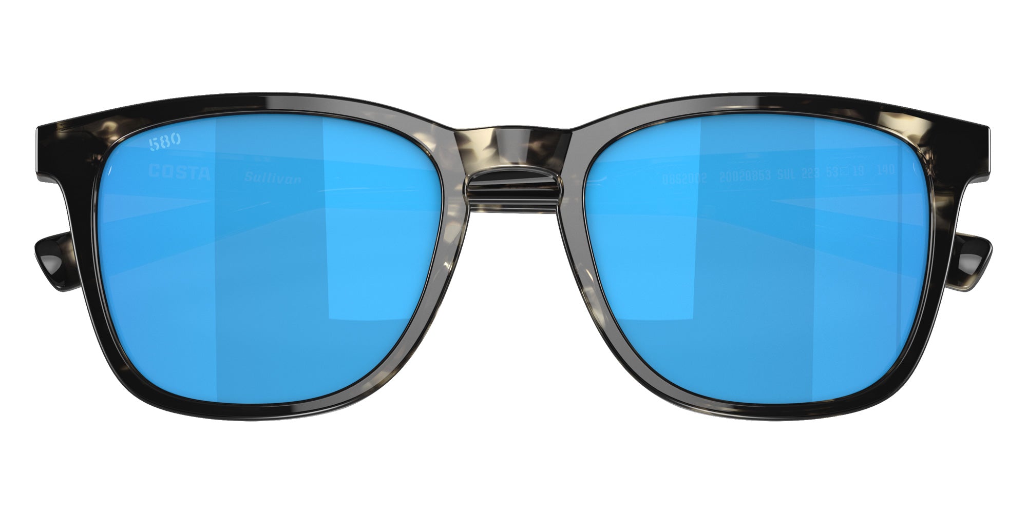 COSTA 6S2002 Sullivan 200208 52 - Shiny Black Kelp / Blue Mirrored Polarized #id:6s2002200208_s:102120