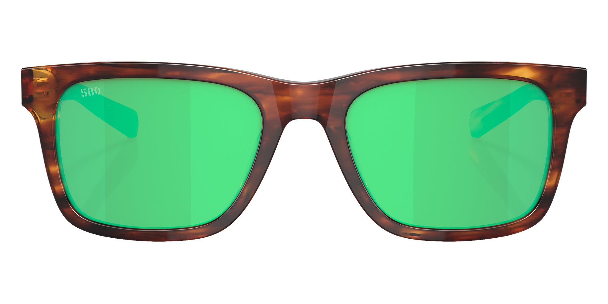 COSTA 6S2003 Tybee 200306 52 - Tortoise / Green Mirrored Polarized #id:6s2003200306_s:100100