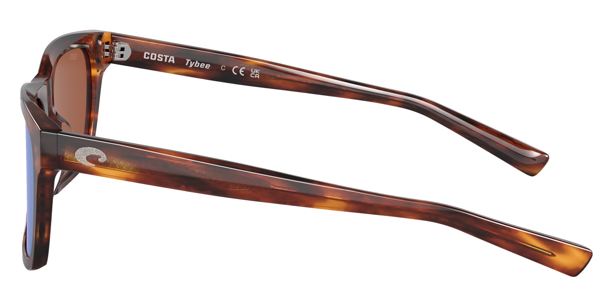 COSTA 6S2003 Tybee 200306 52 - Tortoise / Green Mirrored Polarized #id:6s2003200306_s:100110