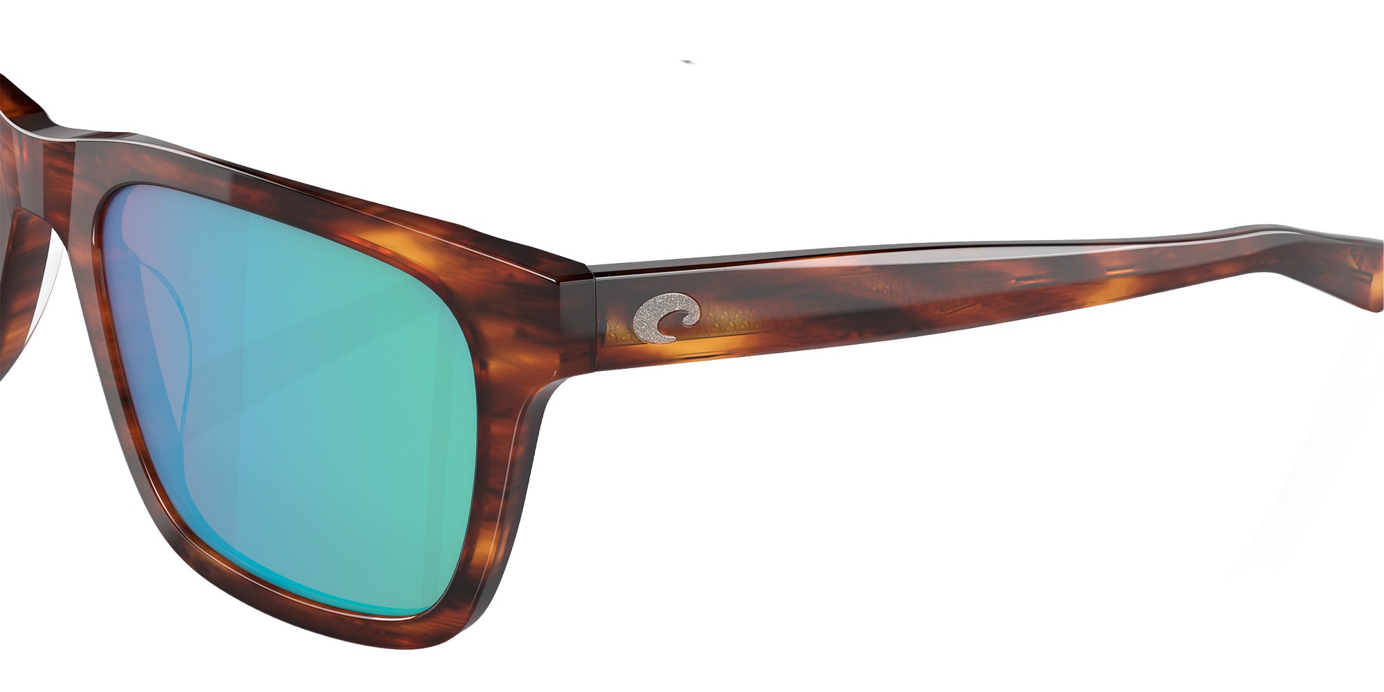 COSTA 6S2003 Tybee 200306 52 - Tortoise / Green Mirrored Polarized #id:6s2003200306_s:100125
