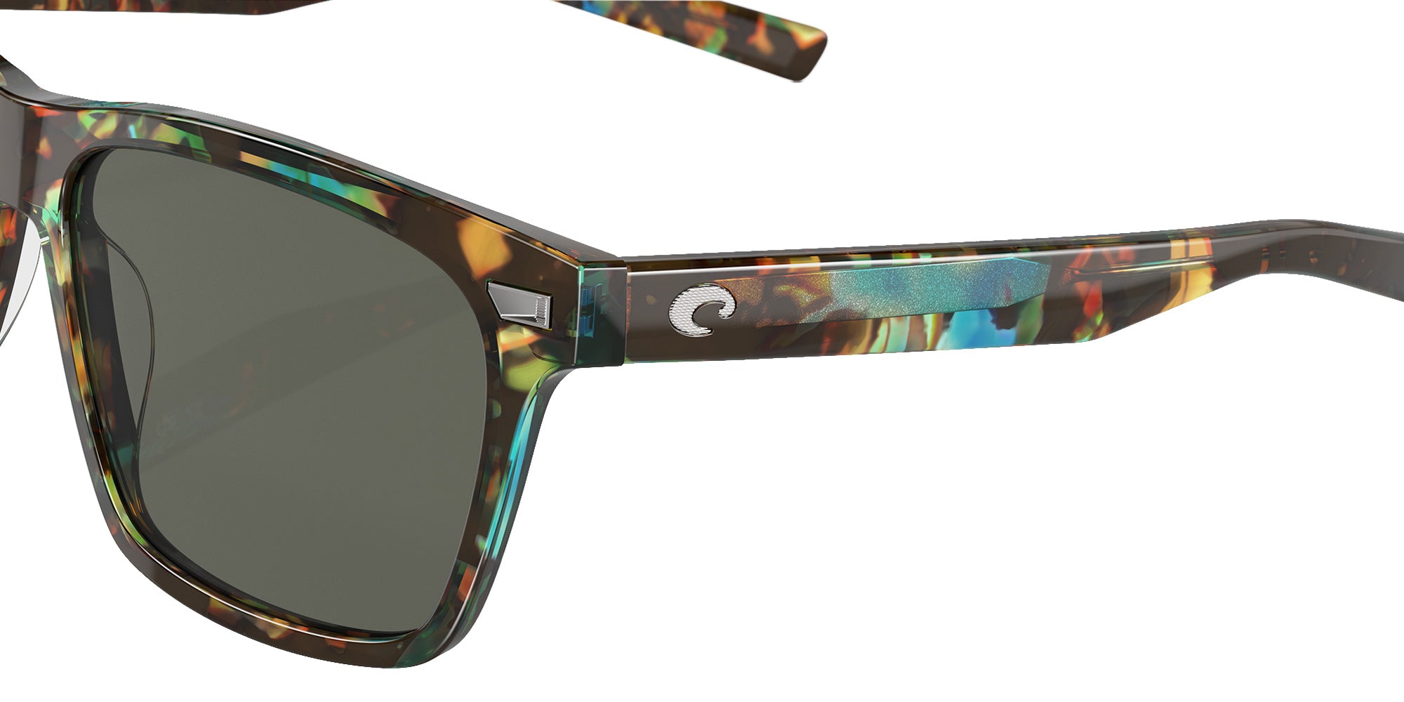COSTA 6S2005 Aransas 200506 58 - Shiny Ocean Tortoise / Gray Polarized #id:6s2005200506_s:100125