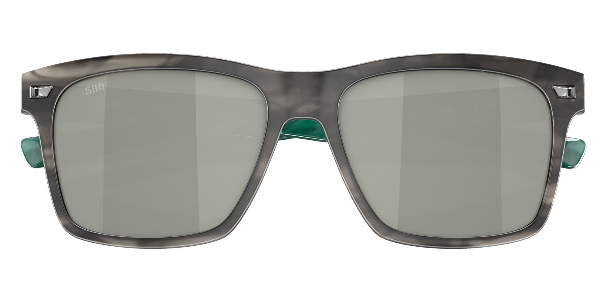 COSTA 6S2005 Aransas 200508 58 - Matte Storm Gray / Gray Silver Mirrored Polarized #id:6s2005200508_s:102120