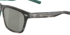 COSTA 6S2005 Aransas 200508 58 - Matte Storm Gray / Gray Silver Mirrored Polarized #id:6s2005200508_s:102125