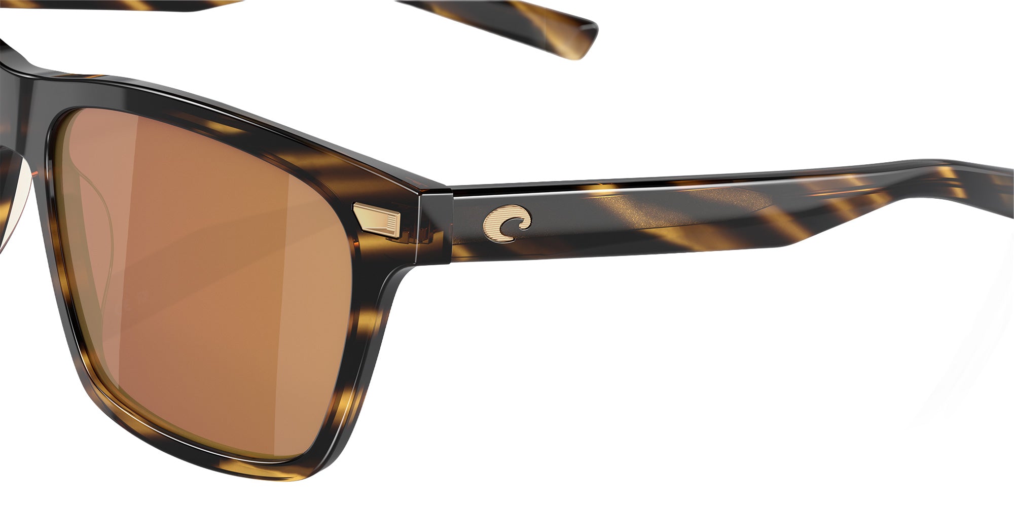 COSTA 6S2005 Aransas 200515 58 - Tortoise / Gold Mirrored Polarized #id:6s2005200515_s:106125