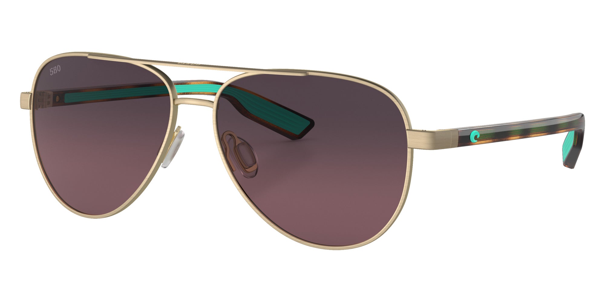 COSTA 6S4002 Peli 400226 57 - Brushed Gold / Rose Gradient Polarized #id:6s4002400226_s:102105