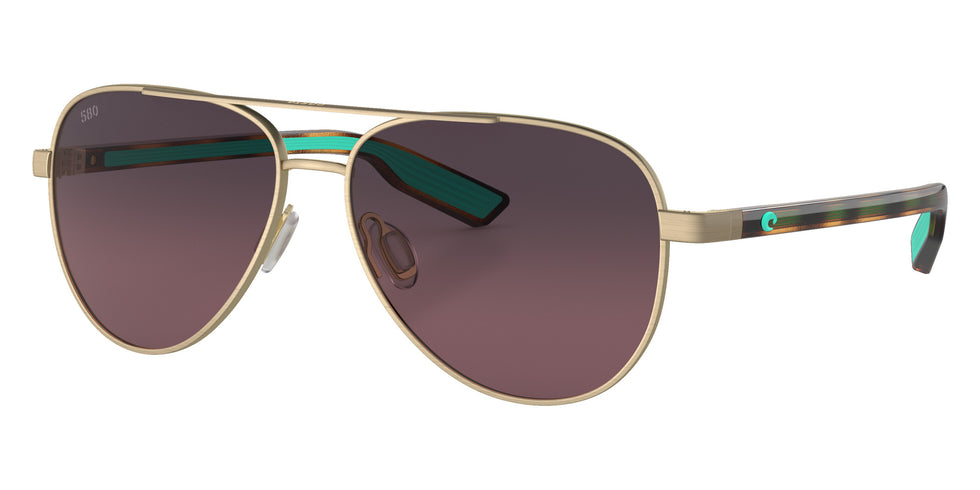 COSTA 6S4002 Peli 400226 57 - Brushed Gold / Rose Gradient Polarized #id:6s4002400226_s:102105