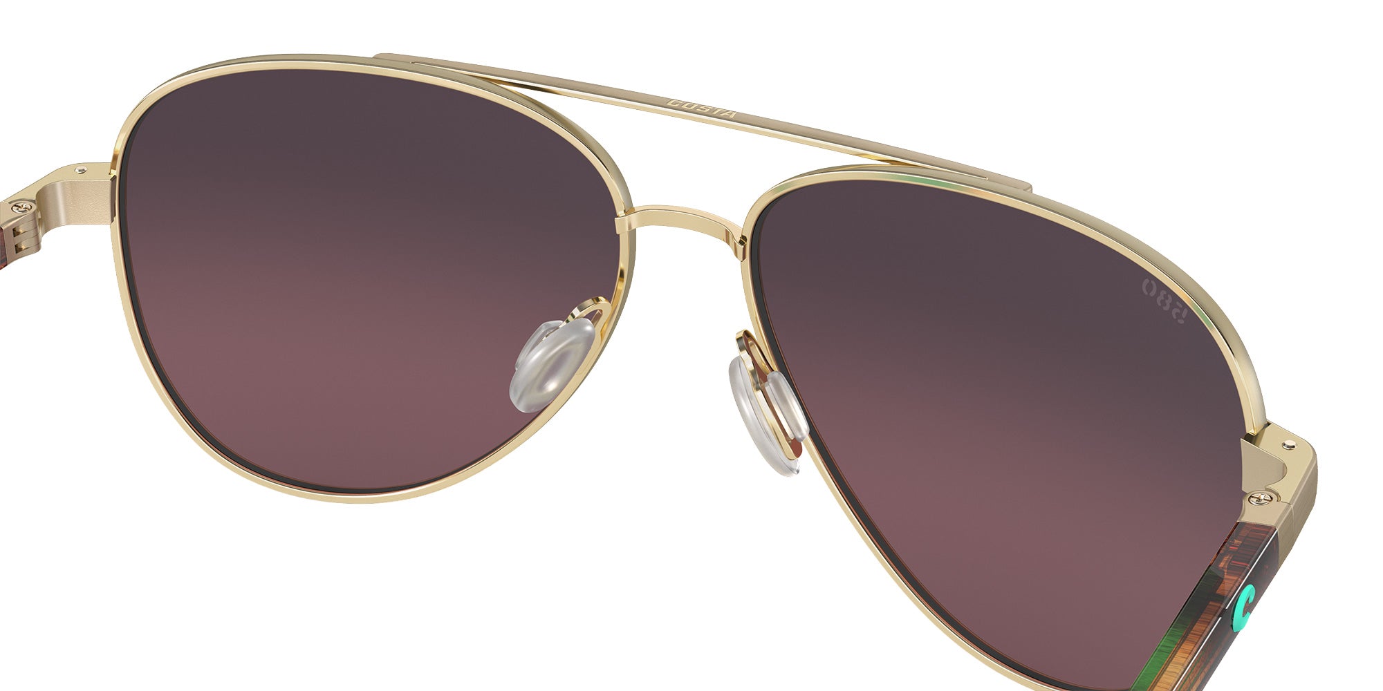 COSTA 6S4002 Peli 400226 57 - Brushed Gold / Rose Gradient Polarized #id:6s4002400226_s:102130