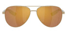 COSTA 6S4002 Peli 400230 57 - Brushed Gold / Gold Mirrored Polarized #id:6s4002400230_s:108100