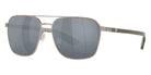 COSTA 6S4003 Wader 400318 58 - Brushed Gunmetal / Gray Silver Mirrored Polarized #id:6s4003400318_s:102100