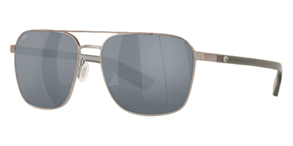 COSTA 6S4003 Wader 400318 58 - Brushed Gunmetal / Gray Silver Mirrored Polarized #id:6s4003400318_s:102100