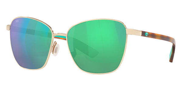COSTA 6S4004 Paloma 400401 58 - Shiny Gold / Green Mirrored Polarized #id:6s4004400401_s:100100