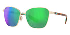 COSTA 6S4004 Paloma 400402 58 - Shiny Gold / Green Mirrored Polarized #id:6s4004400402_s:102100