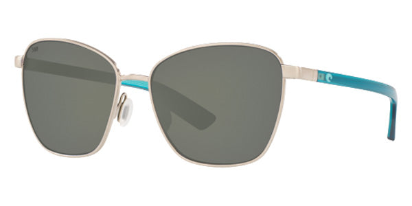 COSTA 6S4004 Paloma 400414 58 - Brushed Silver / Gray Polarized #id:6s4004400414_s:106100