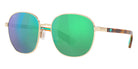 COSTA 6S4005 Egret 400501 55 - Shiny Gold / Green Mirrored Polarized #id:6s4005400501_s:100100