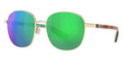 COSTA 6S4005 Egret 400502 55 - Shiny Gold / Green Mirrored Polarized #id:6s4005400502_s:102100