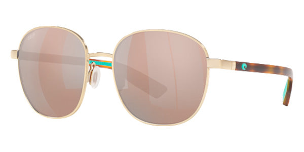 COSTA 6S4005 Egret 400503 55 - Shiny Gold / Copper Silver Mirrored Polarized #id:6s4005400503_s:104100