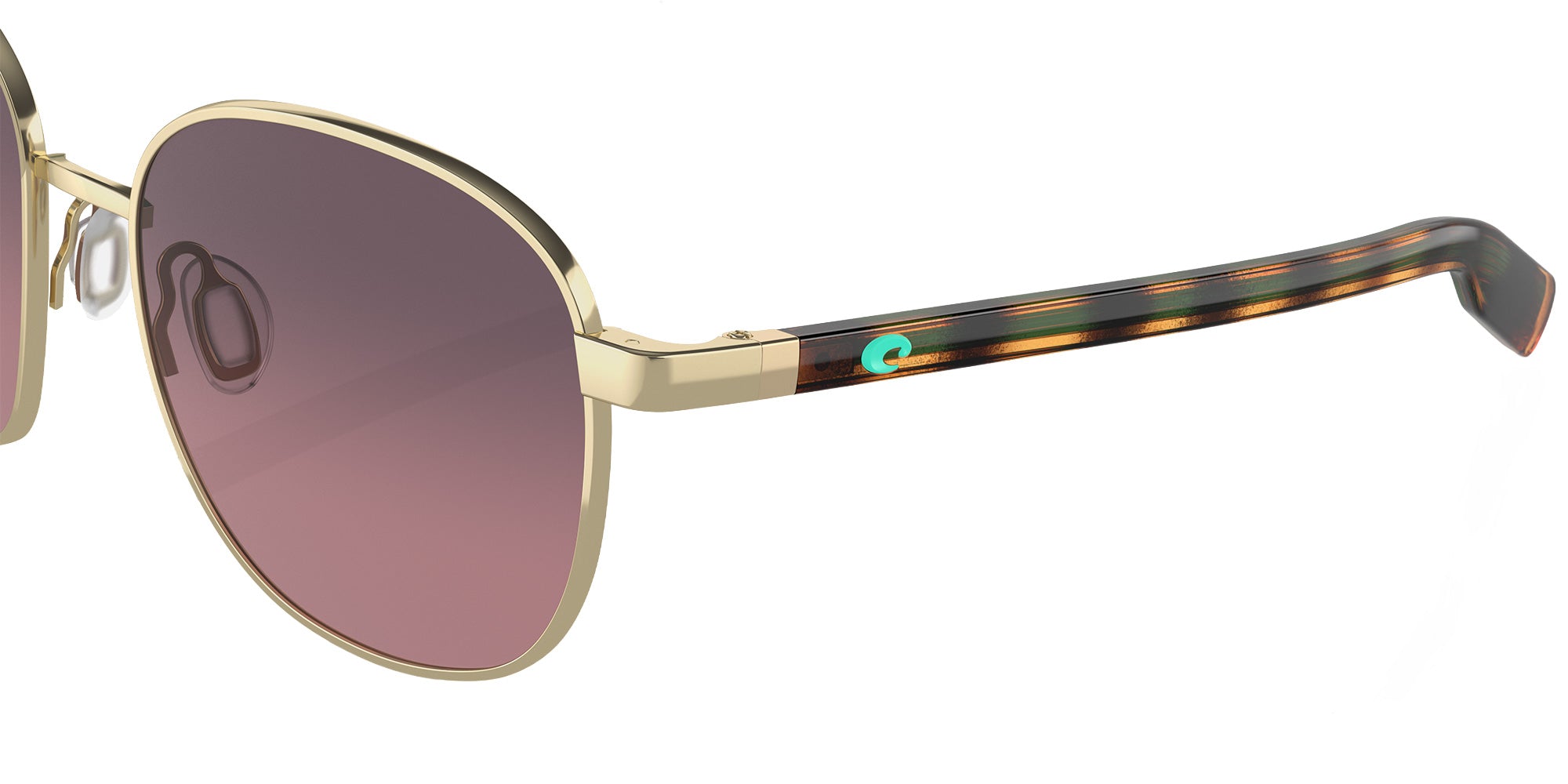 COSTA 6S4005 Egret 400515 55 - Shiny Gold / Rose Gradient Polarized #id:6s4005400515_s:100125