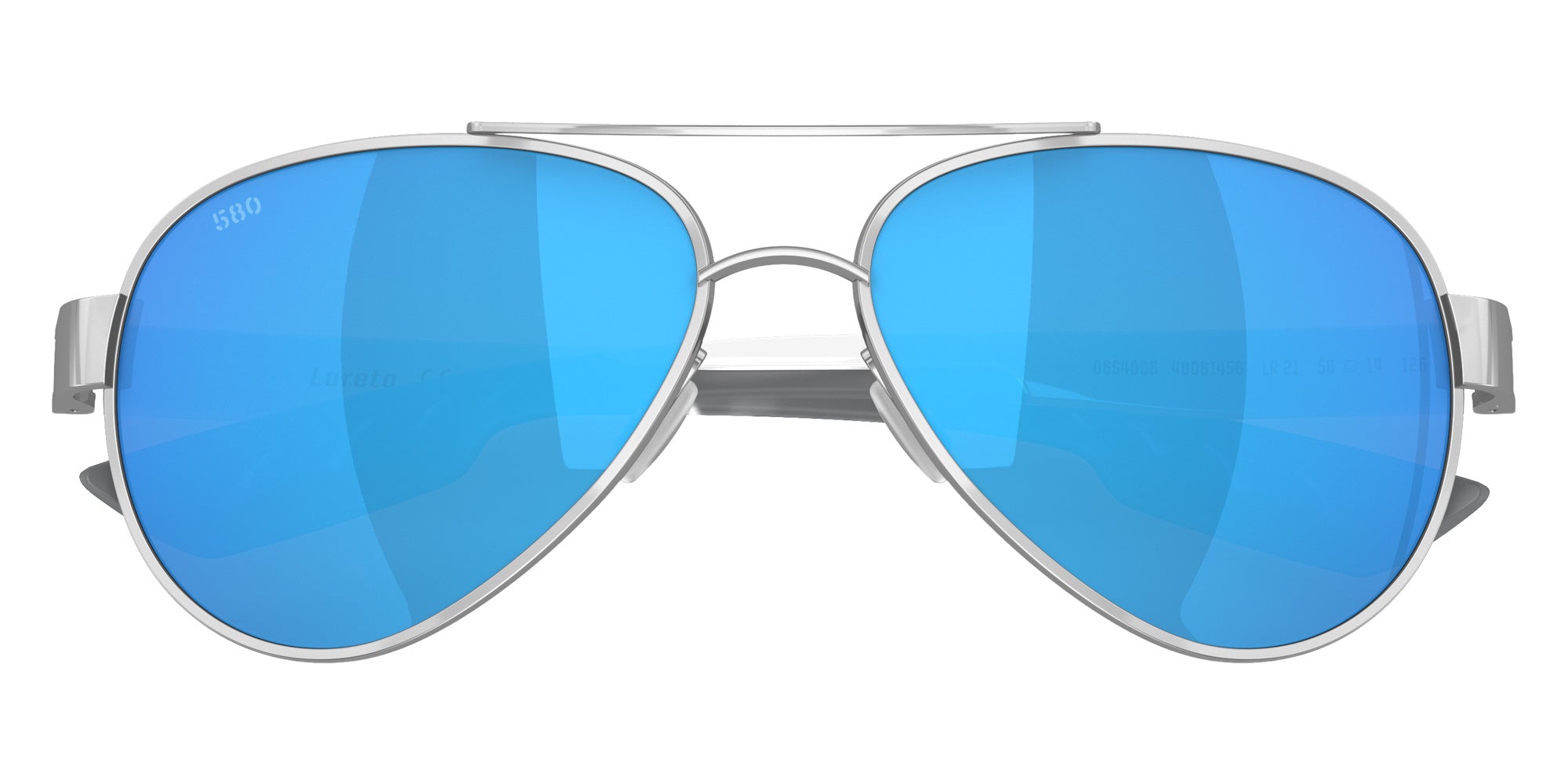 COSTA 6S4006 Loreto 400614 56 - Palladium / Blue Mirrored Polarized #id:6s4006400614_s:100120