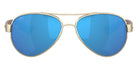 COSTA 6S4006 Loreto 400619 56 - Rose Gold / Blue Mirrored Polarized #id:6s4006400619_s:100100