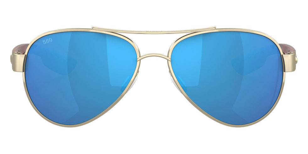 COSTA 6S4006 Loreto 400619 56 - Rose Gold / Blue Mirrored Polarized #id:6s4006400619_s:100100