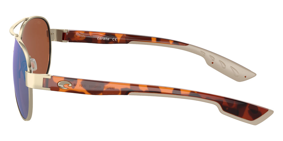 COSTA 6S4006 Loreto 400622 56 - Rose Gold / Green Mirrored Polarized #id:6s4006400622_s:102110