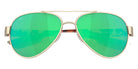 COSTA 6S4006 Loreto 400622 56 - Rose Gold / Green Mirrored Polarized #id:6s4006400622_s:102120