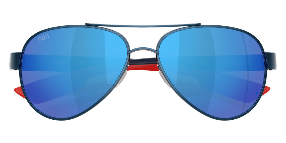 COSTA 6S4006 Loreto 400637 56 - Brushed 250th Blue / Blue Mirrored Polarized #id:6s4006400637_s:100130