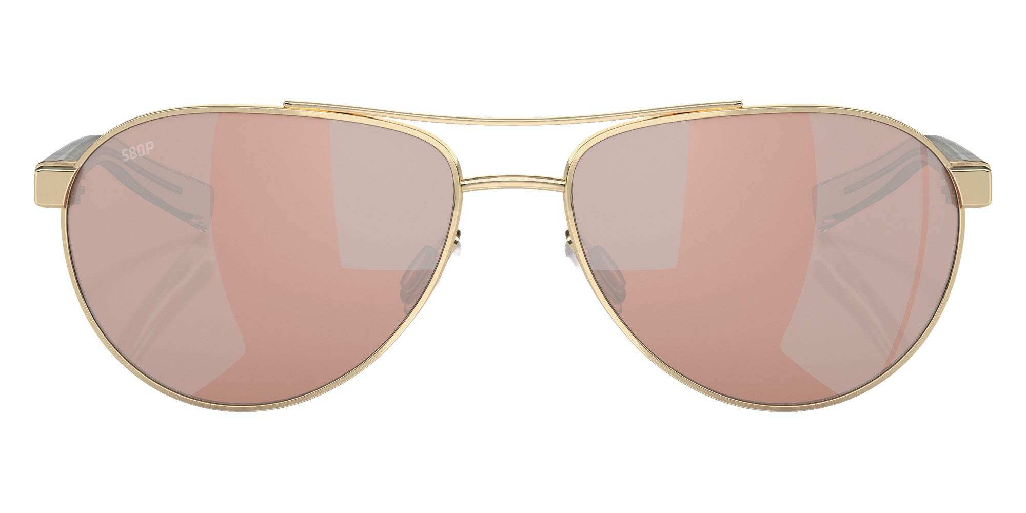 COSTA 6S4007 Fernandina 400709 57 - Shiny Gold / Copper Silver Mirrored Polarized #id:6s4007400709_s:100100