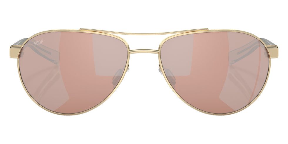 COSTA 6S4007 Fernandina 400709 57 - Shiny Gold / Copper Silver Mirrored Polarized #id:6s4007400709_s:100100