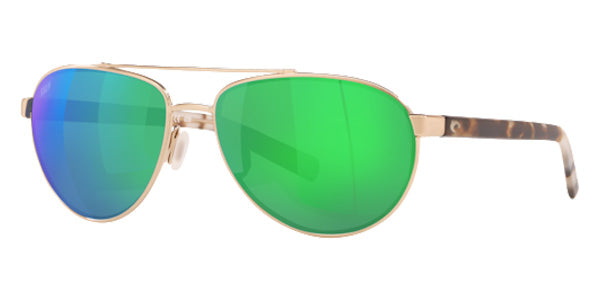 COSTA 6S4007 Fernandina 400712 57 - Brushed Gold / Green Mirrored Polarized #id:6s4007400712_s:102100