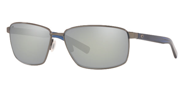 COSTA 6S4008 Ponce 400802 63 - Brushed Gunmetal / Gray Silver Mirrored Polarized #id:6s4008400802_s:100100