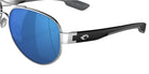 COSTA 6S4010 South Point 401007 59 - Palladium / Blue Mirrored Polarized #id:6s4010401007_s:100120