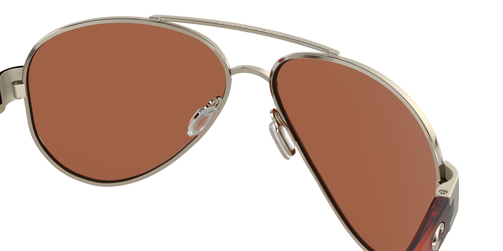 COSTA 6S4010 South Point 401014 59 - Rose Gold / Copper Silver Mirrored Polarized #id:6s4010401014_s:102125
