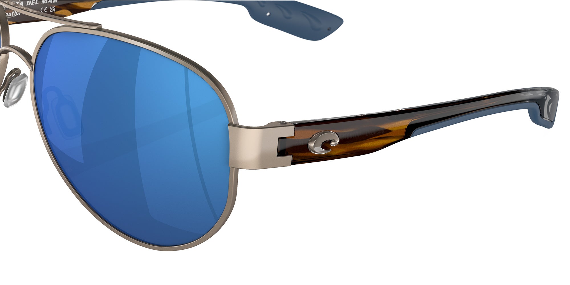 COSTA 6S4010 South Point 401037 59 - Golden Pearl / Blue Mirrored Polarized #id:6s4010401037_s:104120