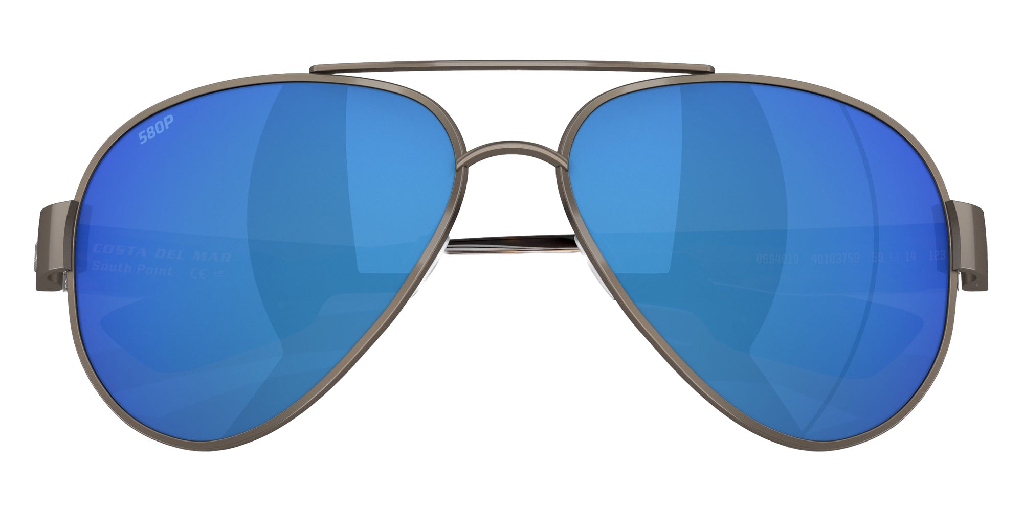 COSTA 6S4010 South Point 401037 59 - Golden Pearl / Blue Mirrored Polarized #id:6s4010401037_s:104130