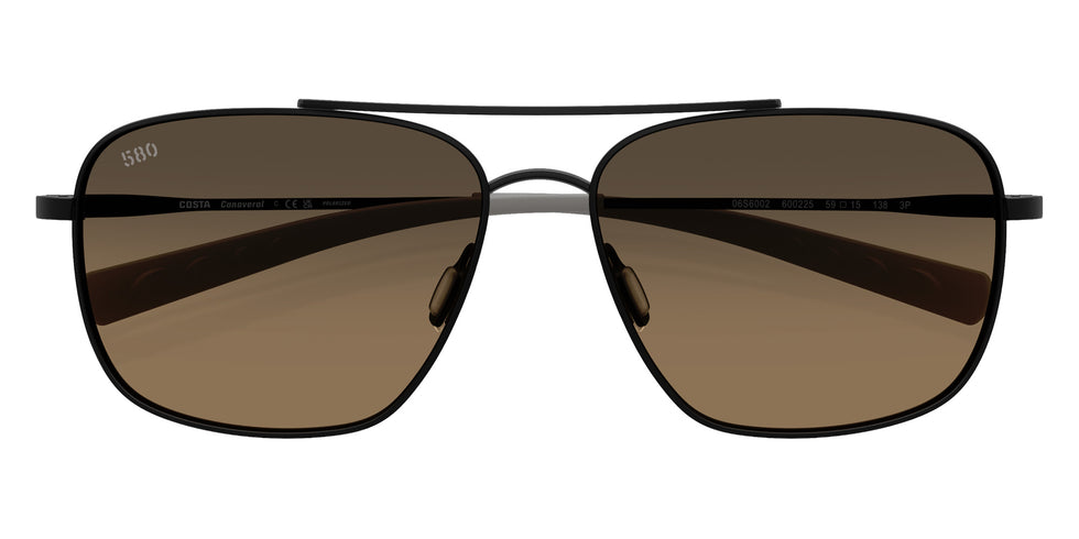 COSTA 6S6002 Canaveral 600225 59 - Satin Black #id:6s6002600225_s:100120