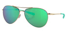 COSTA 6S6003 Piper 600311 58 - Shiny Gold / Green Mirrored Polarized #id:6s6003600311_s:100105