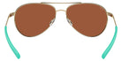 COSTA 6S6003 Piper 600311 58 - Shiny Gold / Green Mirrored Polarized #id:6s6003600311_s:100115