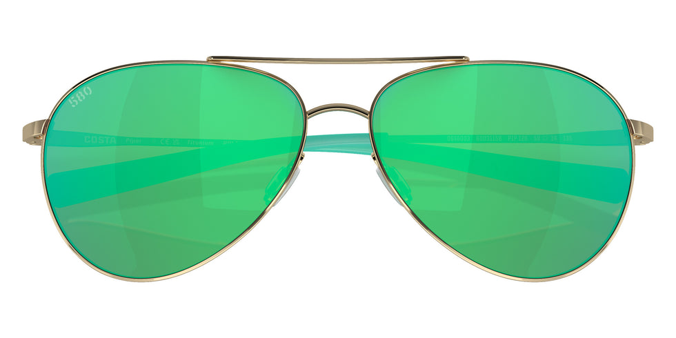 COSTA 6S6003 Piper 600311 58 - Shiny Gold / Green Mirrored Polarized #id:6s6003600311_s:100120