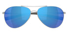 COSTA 6S6003 Piper 600320 58 - Satin Silver / Blue Mirrored Polarized #id:6s6003600320_s:102120