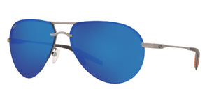 COSTA 6S6006 Helo 600606 61 - Matte Silver / Blue Mirrored Polarized #id:6s6006600606_s:100100