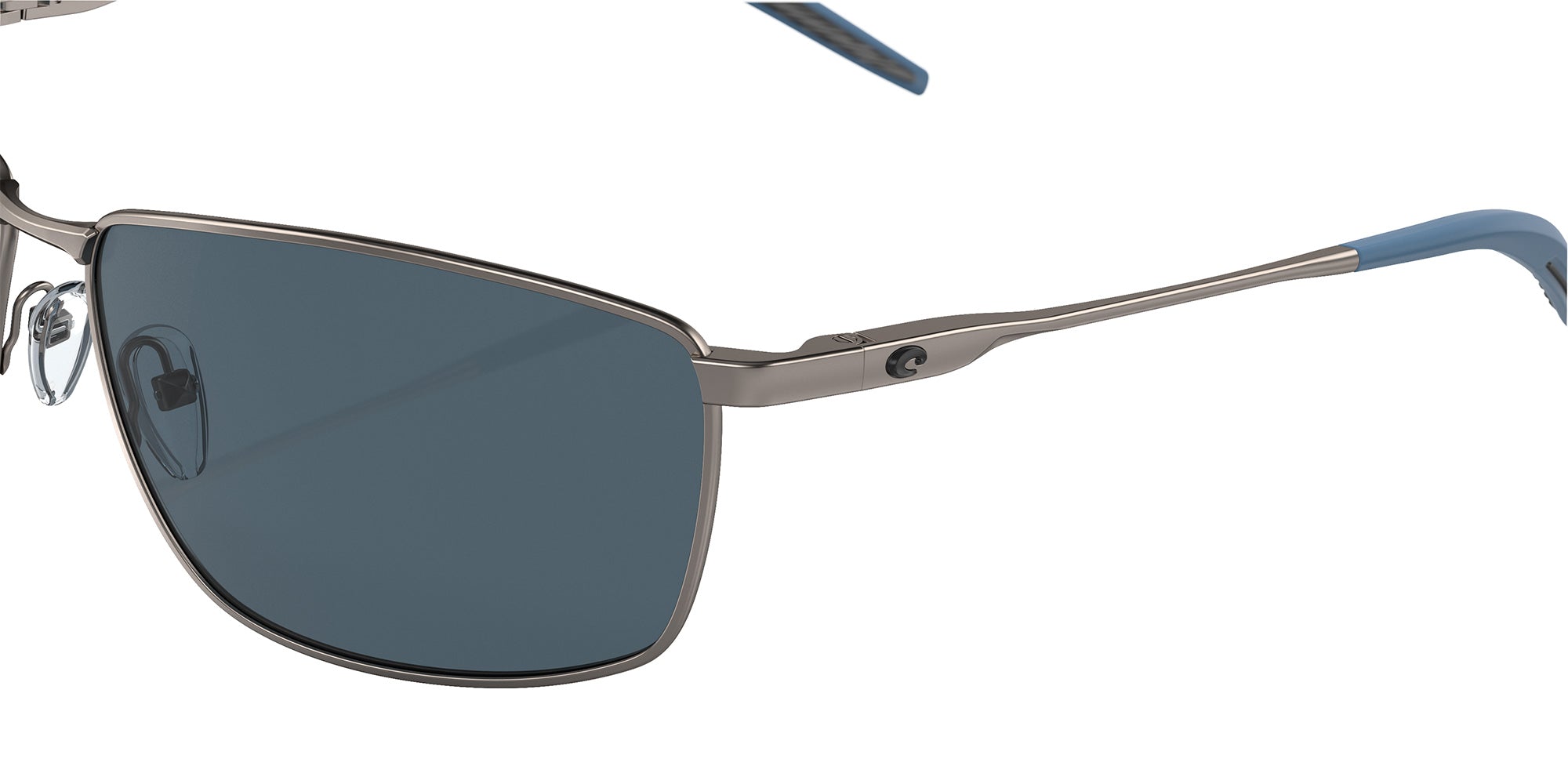 COSTA 6S6009 Turret 600901 63 - Matte Dark Gunmetal / Gray Polarized #id:6s6009600901_s:100120