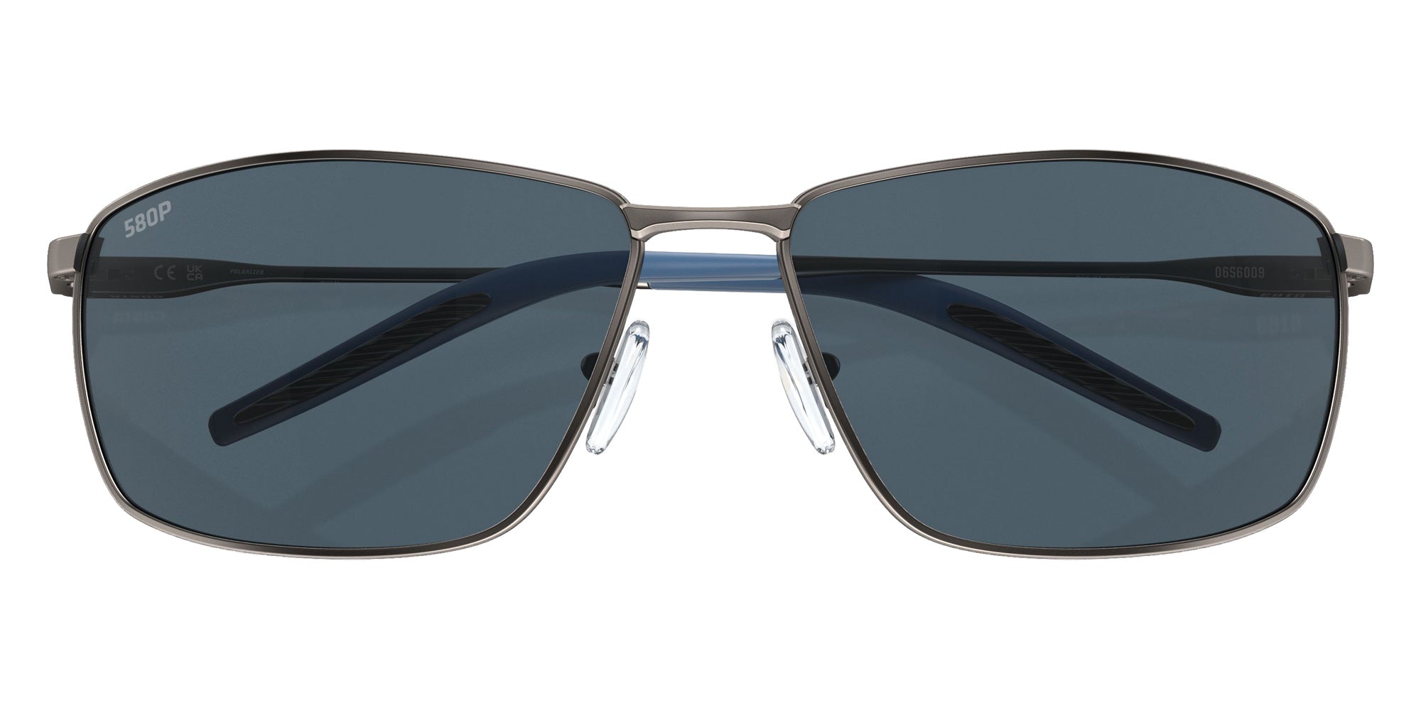 COSTA 6S6009 Turret 600901 63 - Matte Dark Gunmetal / Gray Polarized #id:6s6009600901_s:100130