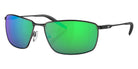 COSTA 6S6009 Turret 600903 63 - Matte Black / Green Mirrored Polarized #id:6s6009600903_s:100105