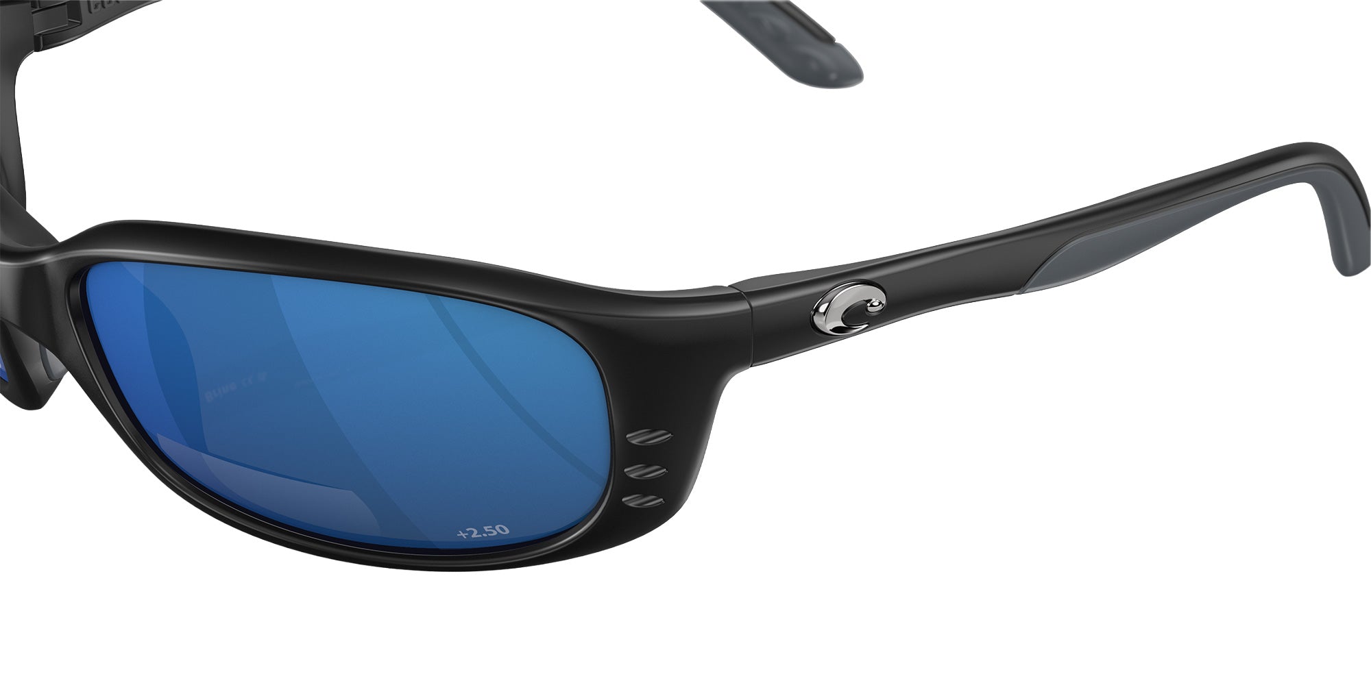 COSTA 6S7001 Brine Readers 000306 59 - Matte Black / Blue Mirrored Polarized #id:6s7001000306_s:110125