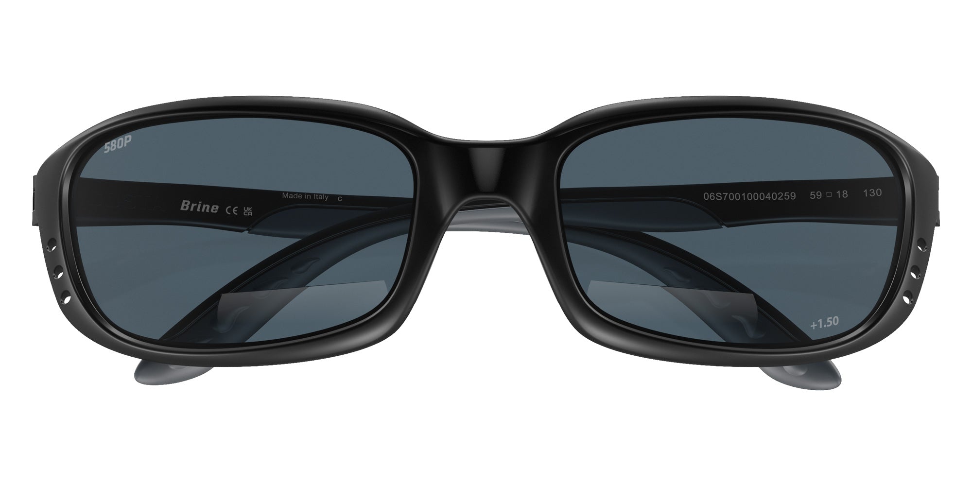 COSTA 6S7001 Brine Readers 000402 59 - Matte Black / Gray Polarized #id:6s7001000402_s:112120