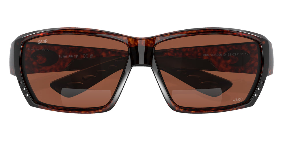 COSTA 6S7008 Tuna Alley Readers 000104 62 - Tortoise / Copper Polarized #id:6s7008000104_s:102120