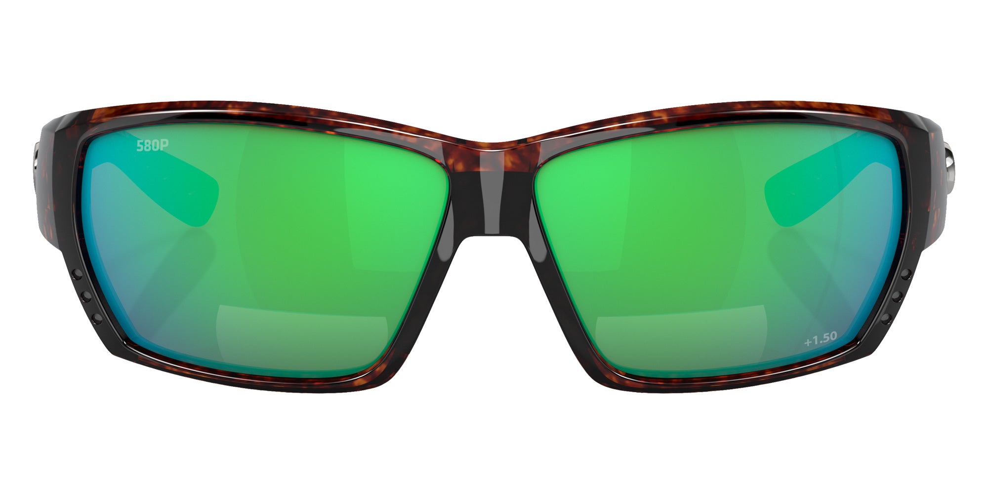 COSTA 6S7008 Tuna Alley Readers 000202 62 - Tortoise / Green Mirrored Polarized #id:6s7008000202_s:106100