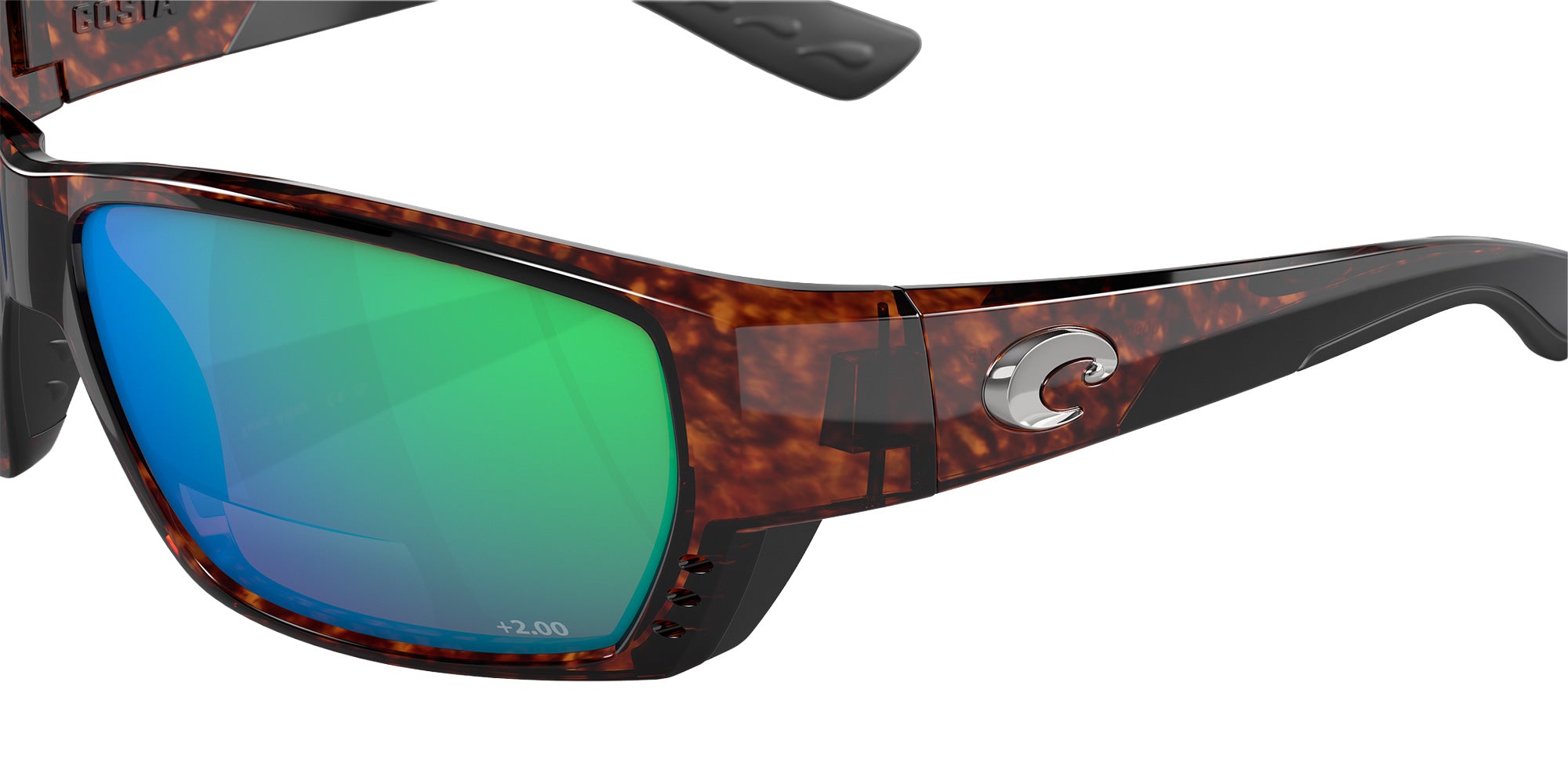 COSTA 6S7008 Tuna Alley Readers 000204 62 - Tortoise / Green Mirrored Polarized #id:6s7008000204_s:108125